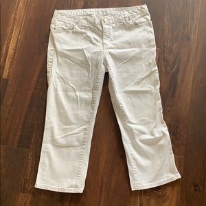 Micheal Kors White Jean Capris